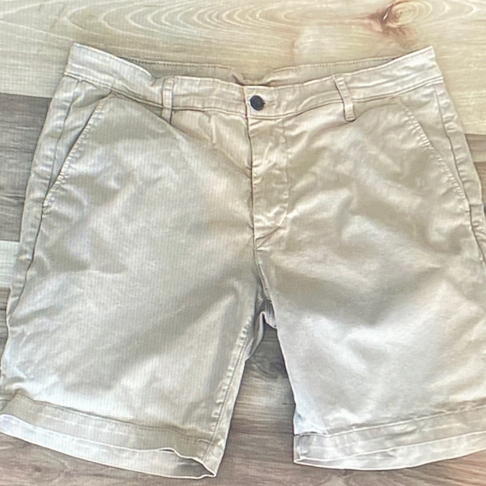 AG Adriano Goldschmied Tan Men's Shorts